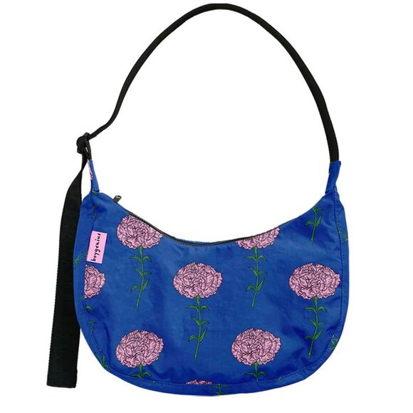 NWT boygenius x BAGGU Medium Nylon Crescent Bag - Picture 3 of 3